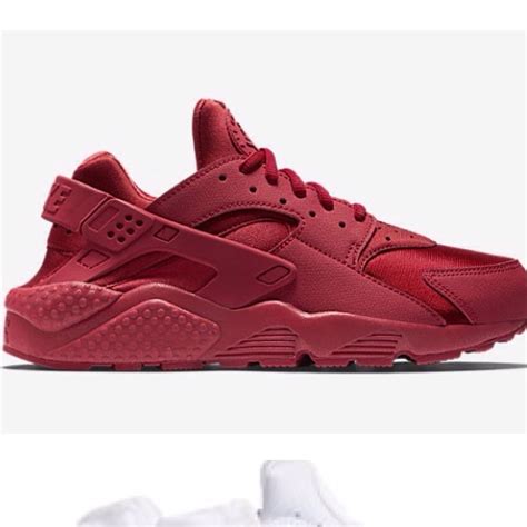 nike huarache damen rot weiß|nike huarache shoes.